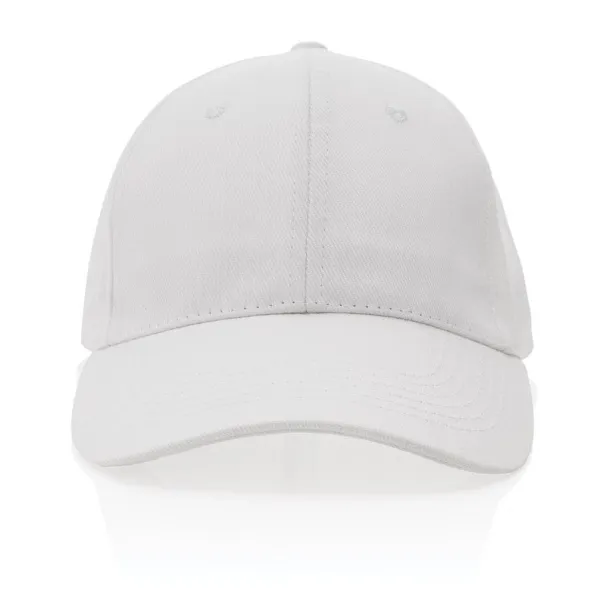 Impact 6 panel 280gr Rcotton cap with AWARE™ tracer - XD Collection White 