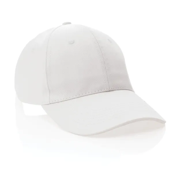 Impact 6 panel 280gr Rcotton cap with AWARE™ tracer - XD Collection White 