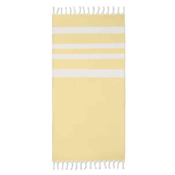 AGOURA Hamman towel blanket 140 gr/m² Yellow