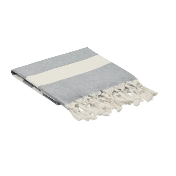 AGOURA Hamman towel blanket 140 gr/m² stone grey