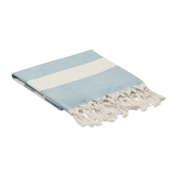 AGOURA Hamman towel blanket 140 gr/m² Blue