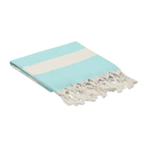 AGOURA Hamman towel blanket 140 gr/m² Turquoise