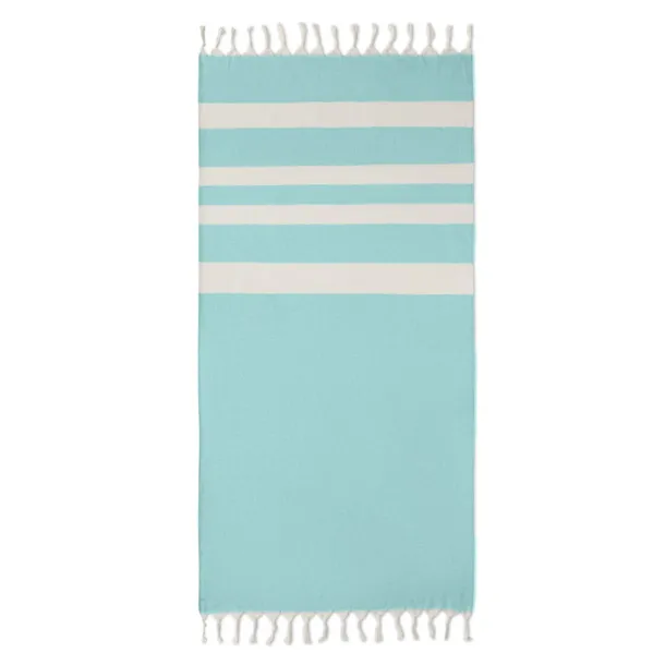 AGOURA Hamman towel blanket 140 gr/m² Turquoise