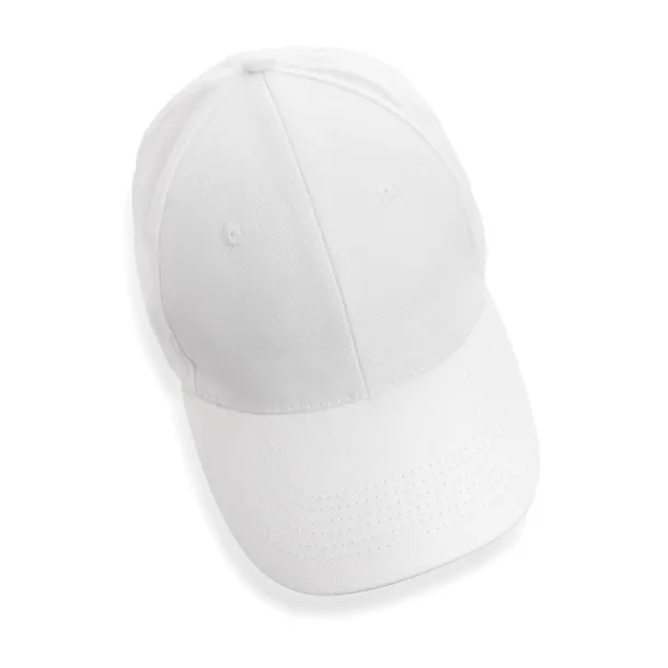 Impact 6 panel 280gr Rcotton cap with AWARE™ tracer - XD Collection White 