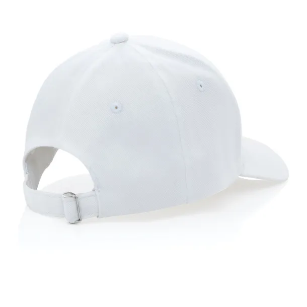 Impact 6 panel 280gr Rcotton cap with AWARE™ tracer - XD Collection White 