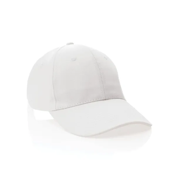 Impact 6 panel 280gr Rcotton cap with AWARE™ tracer - XD Collection White 