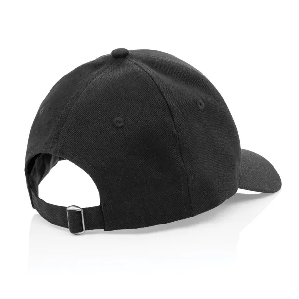 Impact 6 panel 280gr Rcotton cap with AWARE™ tracer - XD Collection Black 