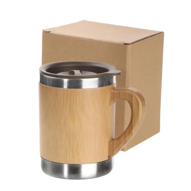  Bamboo travel mug 250 ml wood