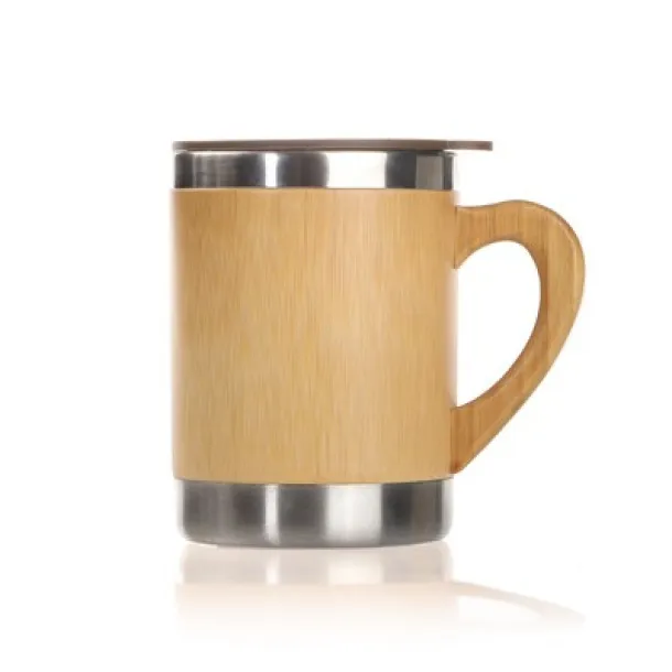  Bamboo travel mug 250 ml wood