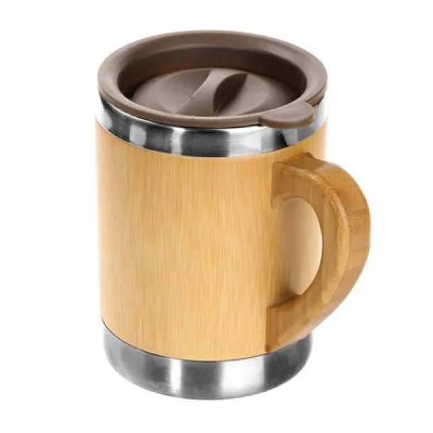  Bamboo travel mug 250 ml wood