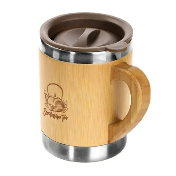  Bamboo travel mug 250 ml wood