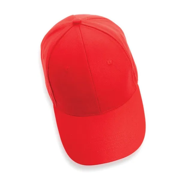 Impact 6 panel 280gr Rcotton cap with AWARE™ tracer - XD Collection Red 