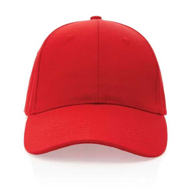 Impact 6 panel 280gr Rcotton cap with AWARE™ tracer - XD Collection Red 