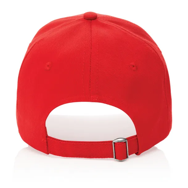 Impact 6 panel 280gr Rcotton cap with AWARE™ tracer - XD Collection Red 