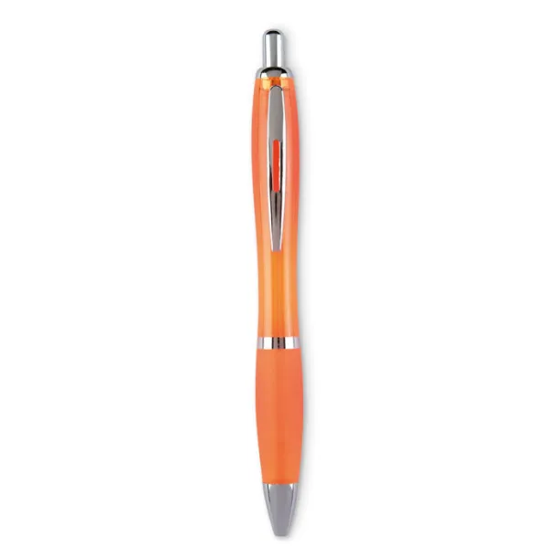 RIOCOLOUR Riocolor Ball pen in blue ink transparent orange