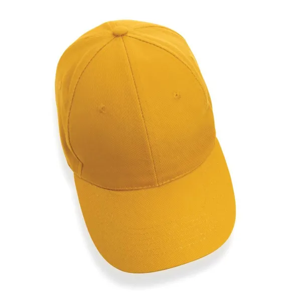 Impact 6 panel 280gr Rcotton cap with AWARE™ tracer - XD Collection Yellow 