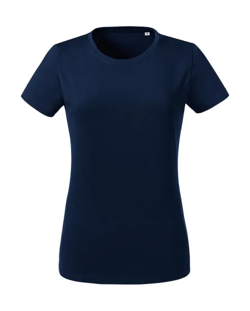  Ženska kratka majica od organskog pamuka, 190 g/m² - Russell Pure Organic French Navy
