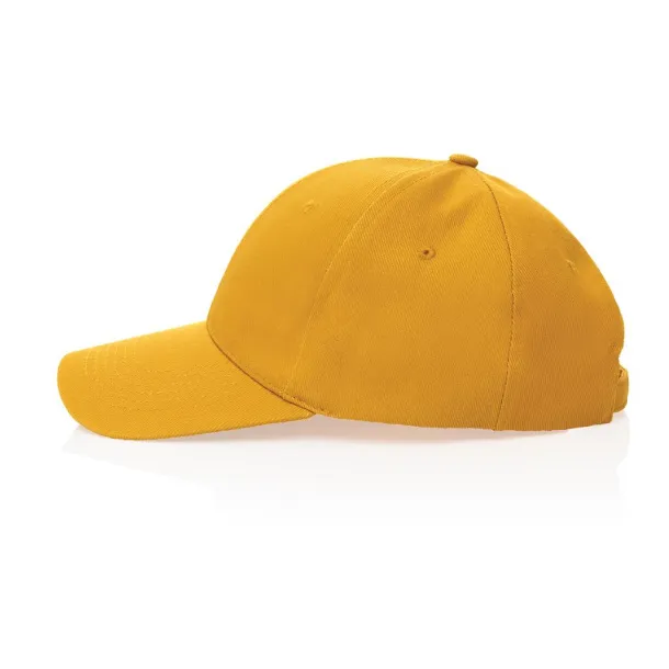 Impact 6 panel 280gr Rcotton cap with AWARE™ tracer - XD Collection Yellow 