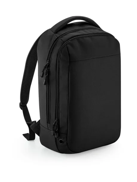  Athleisure Sports Backpack - Bagbase Black Black