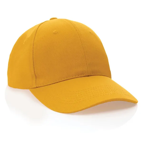 Impact 6 panel 280gr Rcotton cap with AWARE™ tracer - XD Collection Yellow 