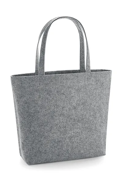  Felt Shopper - Bagbase Grey Melange