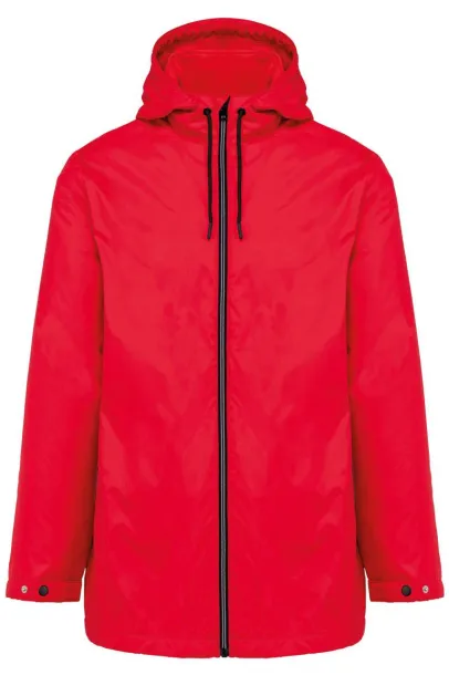  UNISEX HOODED JACKET WITH MICRO-POLARFLEECE LINING - Kariban Red