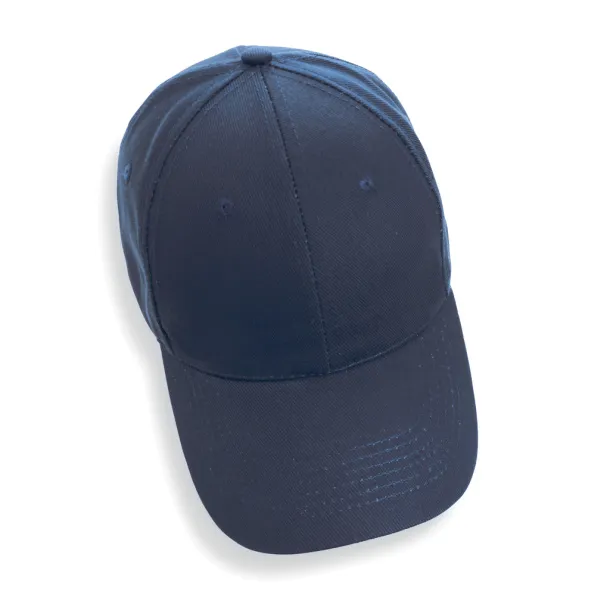 Impact 6 panel 280gr Rcotton cap with AWARE™ tracer - XD Collection Navy Blue 