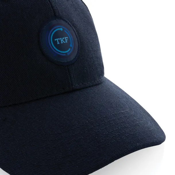 Impact 6 panel 280gr Rcotton cap with AWARE™ tracer - XD Collection Navy Blue 