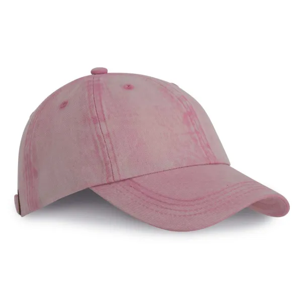  6 PANELS VINTAGE CAP - K-UP Dark Pink