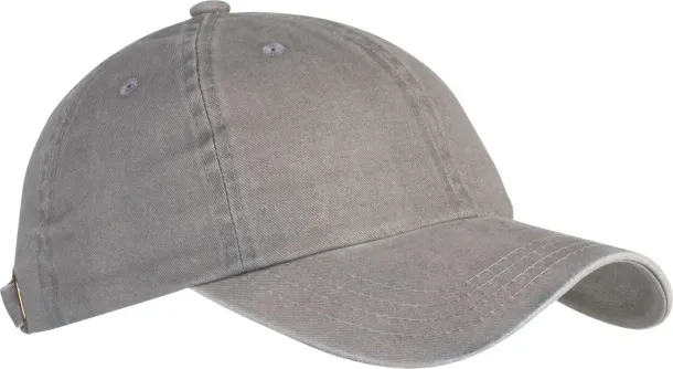  6 PANELS VINTAGE CAP - K-UP Light Grey Washed