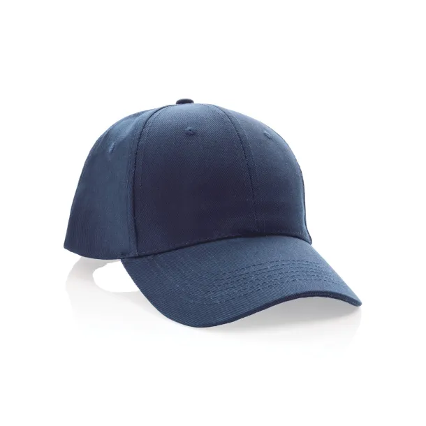 Impact 6 panel 280gr Rcotton cap with AWARE™ tracer - XD Collection Navy Blue 