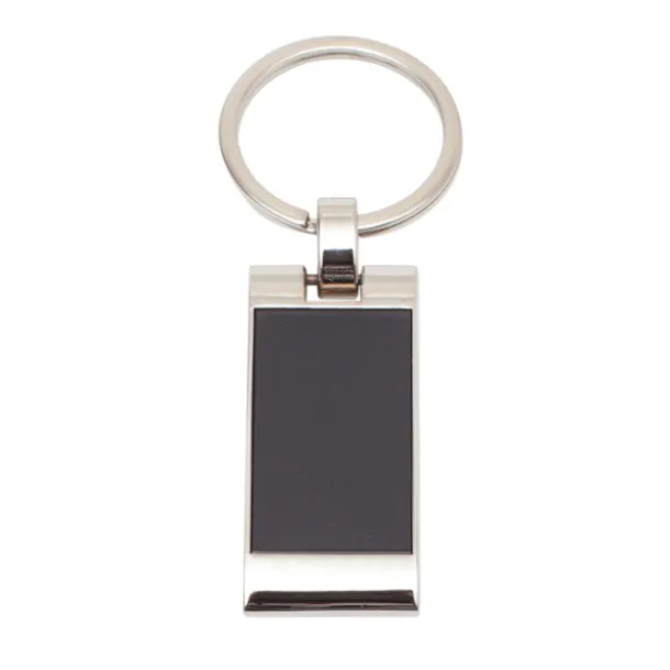 FORTE metal key ring Black