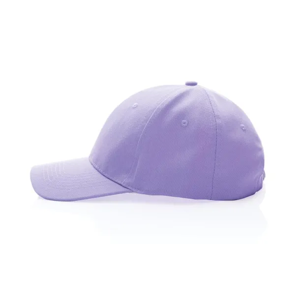 Impact 280gr kapa šilterica od recikliranog pamuka s AWARE™ tragačem - 6 panela - XD Collection purple 