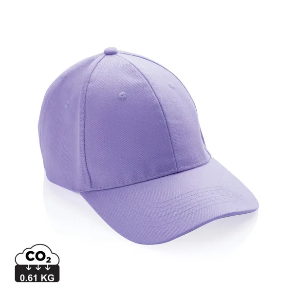 Impact 6 panel 280gr Rcotton cap with AWARE™ tracer - XD Collection purple 