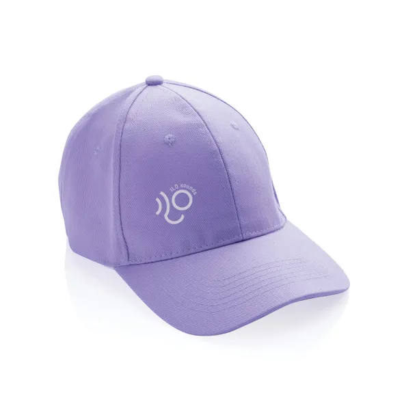 Impact 280gr kapa šilterica od recikliranog pamuka s AWARE™ tragačem - 6 panela - XD Collection purple 