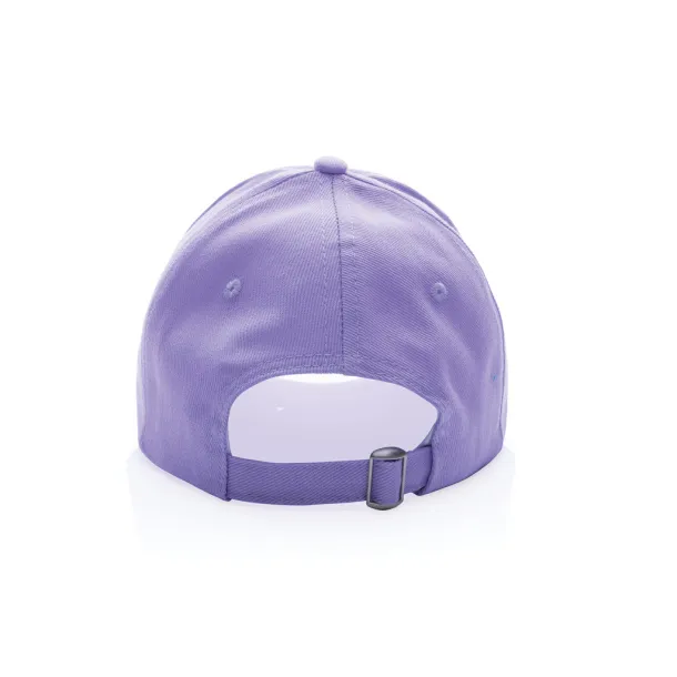Impact 280gr kapa šilterica od recikliranog pamuka s AWARE™ tragačem - 6 panela - XD Collection purple 