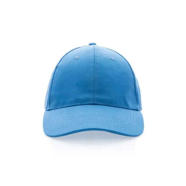 Impact 280gr kapa šilterica od recikliranog pamuka s AWARE™ tragačem - 6 panela - XD Collection blue 