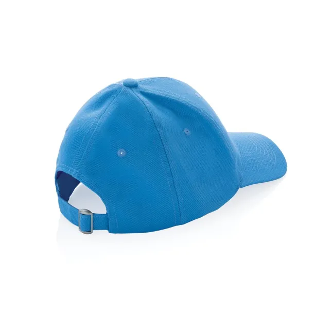 Impact 280gr kapa šilterica od recikliranog pamuka s AWARE™ tragačem - 6 panela - XD Collection blue 