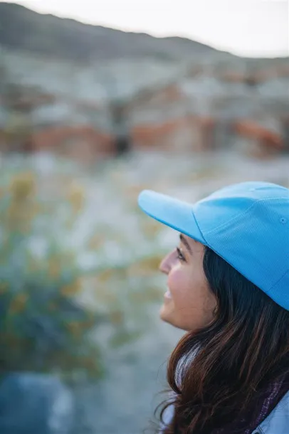 Impact 6 panel 280gr Rcotton cap with AWARE™ tracer - XD Collection tranquil blue