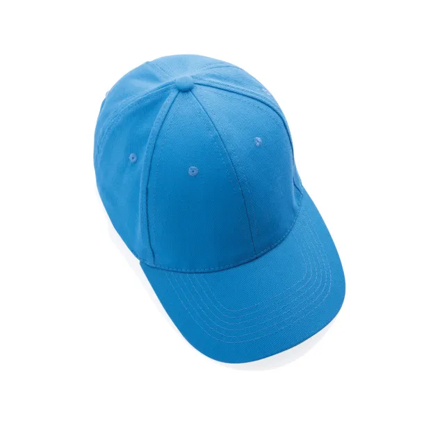 Impact 280gr kapa šilterica od recikliranog pamuka s AWARE™ tragačem - 6 panela - XD Collection blue 