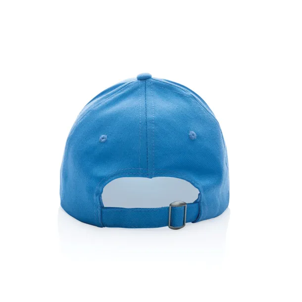 Impact 280gr kapa šilterica od recikliranog pamuka s AWARE™ tragačem - 6 panela - XD Collection blue 