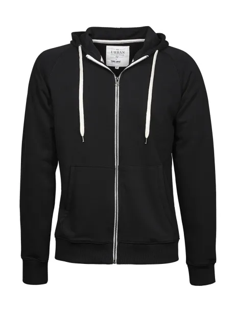  Hoodie s patentnim zatvaračem - Tee Jays Crna