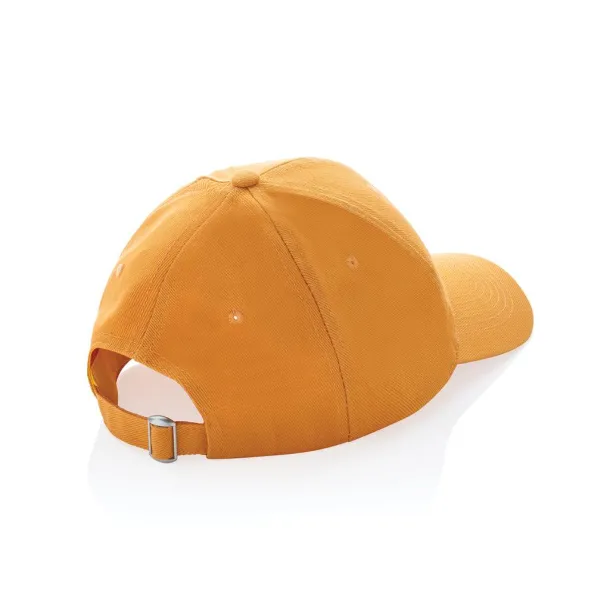 Impact 280gr kapa šilterica od recikliranog pamuka s AWARE™ tragačem - 6 panela - XD Collection Orange 
