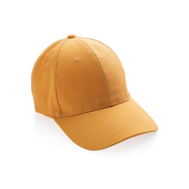 Impact 6 panel 280gr Rcotton cap with AWARE™ tracer - XD Collection sundial orange
