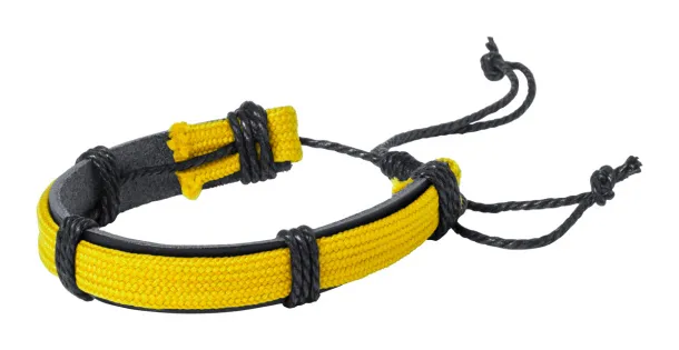 Quilex bracelet Yellow Black