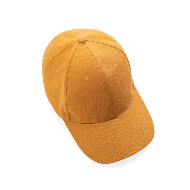 Impact 280gr kapa šilterica od recikliranog pamuka s AWARE™ tragačem - 6 panela - XD Collection Orange 