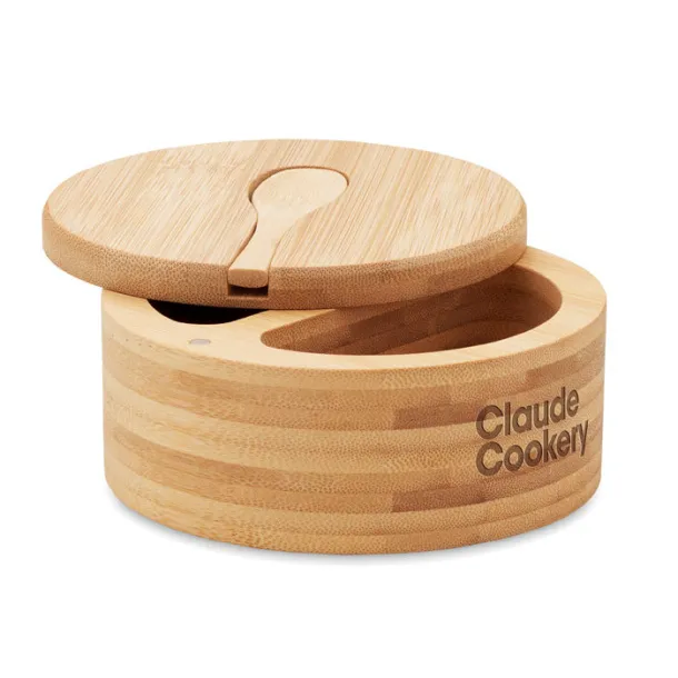 S&P Salt and pepper bamboo box Wood