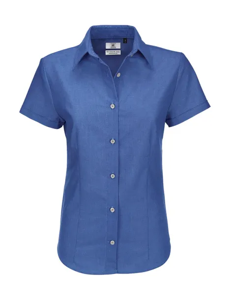  Oxford SSL/women Shirt - B&C Blue Chip