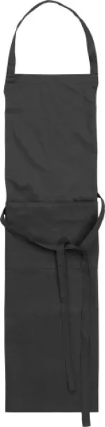 LUKE Cotton and polyester (240 gr/m²) apron Crna