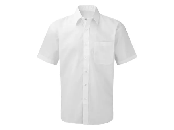 BUSINESS ssL MEN men’s short sleeve shirt - EXPLODE White